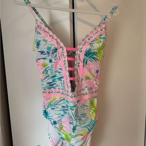 Lilly Pulitzer Multicolor Patterned Fabric